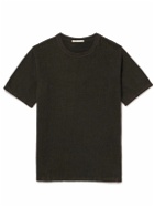 11.11/eleven eleven - Organic Cotton-Jersey T-Shirt - Brown