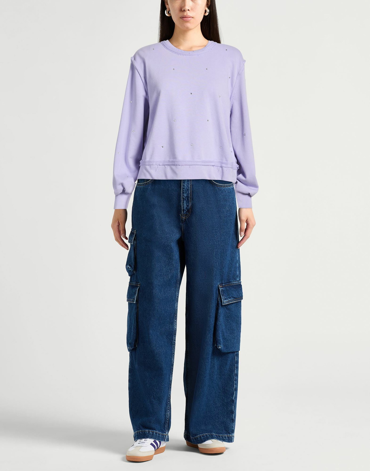 Jijil Womens Sweatshirt Lilac