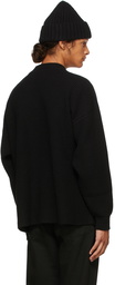 The Row Black Dareno Sweater