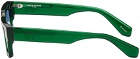Maison Kitsuné Green Chimi Edition 05 Sunglasses