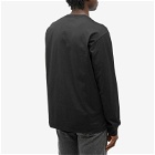 Stone Island Men's Long Sleeve Patch T-Shirt in Black