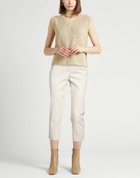 Peserico Womens Pants in Off white