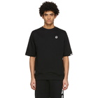 AAPE by A Bathing Ape Black French Terry T-Shirt