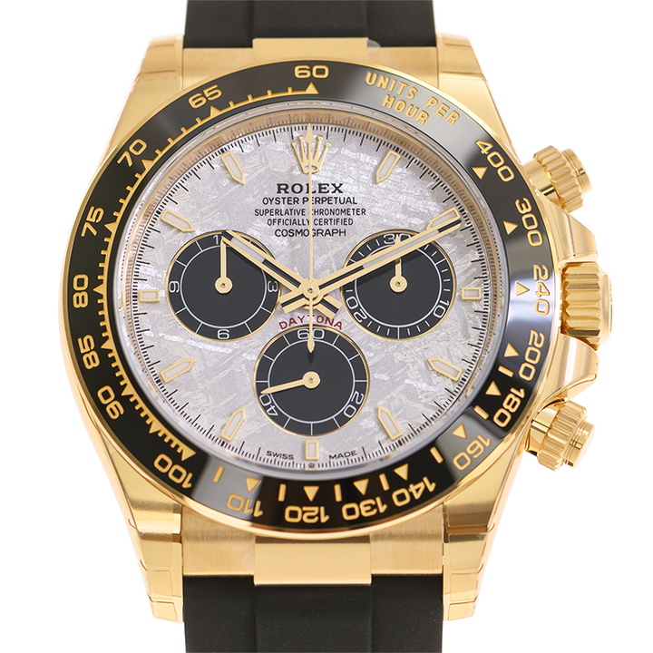 Photo: Rolex Cosmograph Daytona Chronograph Meteorite Yellow Gold Chronometer Mens Watch m126518ln-0016