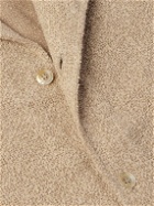 Séfr - Lazaro Cotton-Blend Bouclé Shirt - Neutrals