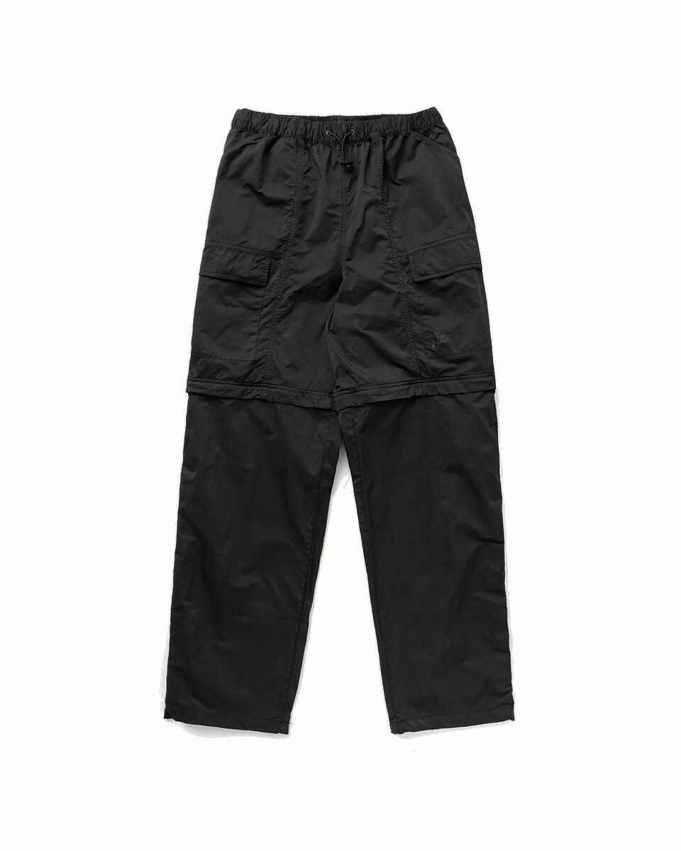 Patta Gmt Pigment Dye Nylon Tactical Pants Black - Mens - Cargo Pants Patta