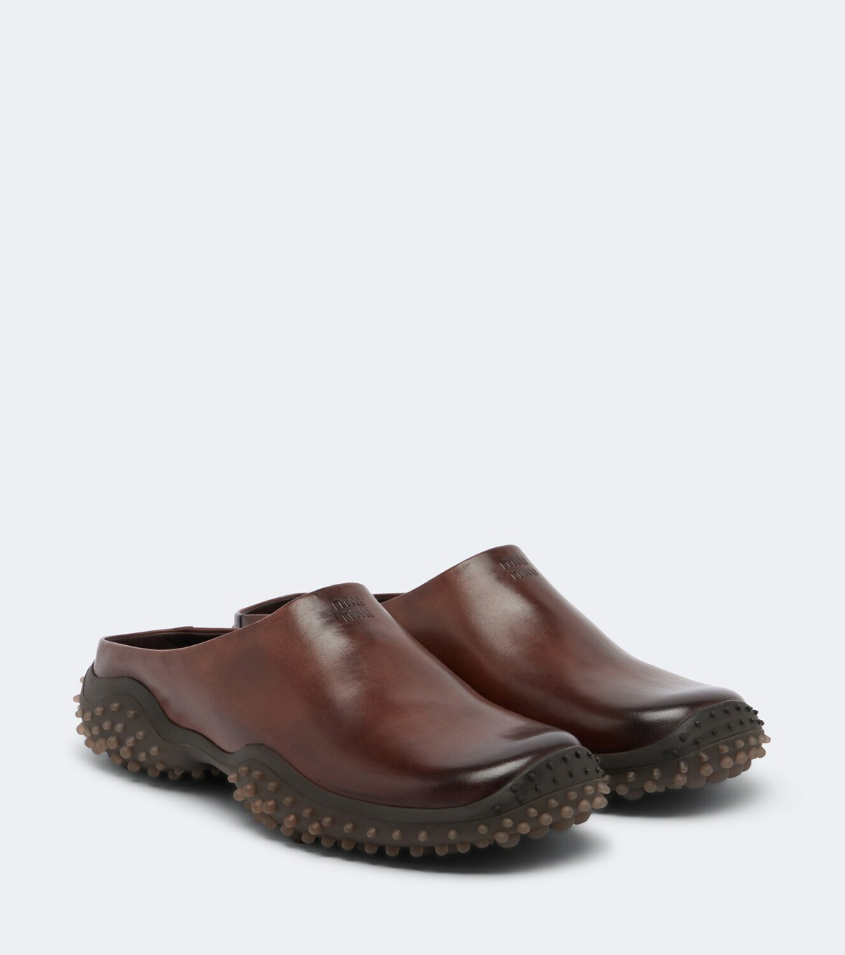 Miu Miu Leather mules