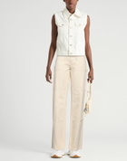 Helmut Lang Womens Jeans in Beige