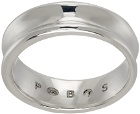 Pearls Before Swine Silver Oyer Band Ring