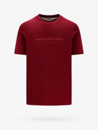 Brunello Cucinelli   T Shirt Red   Mens