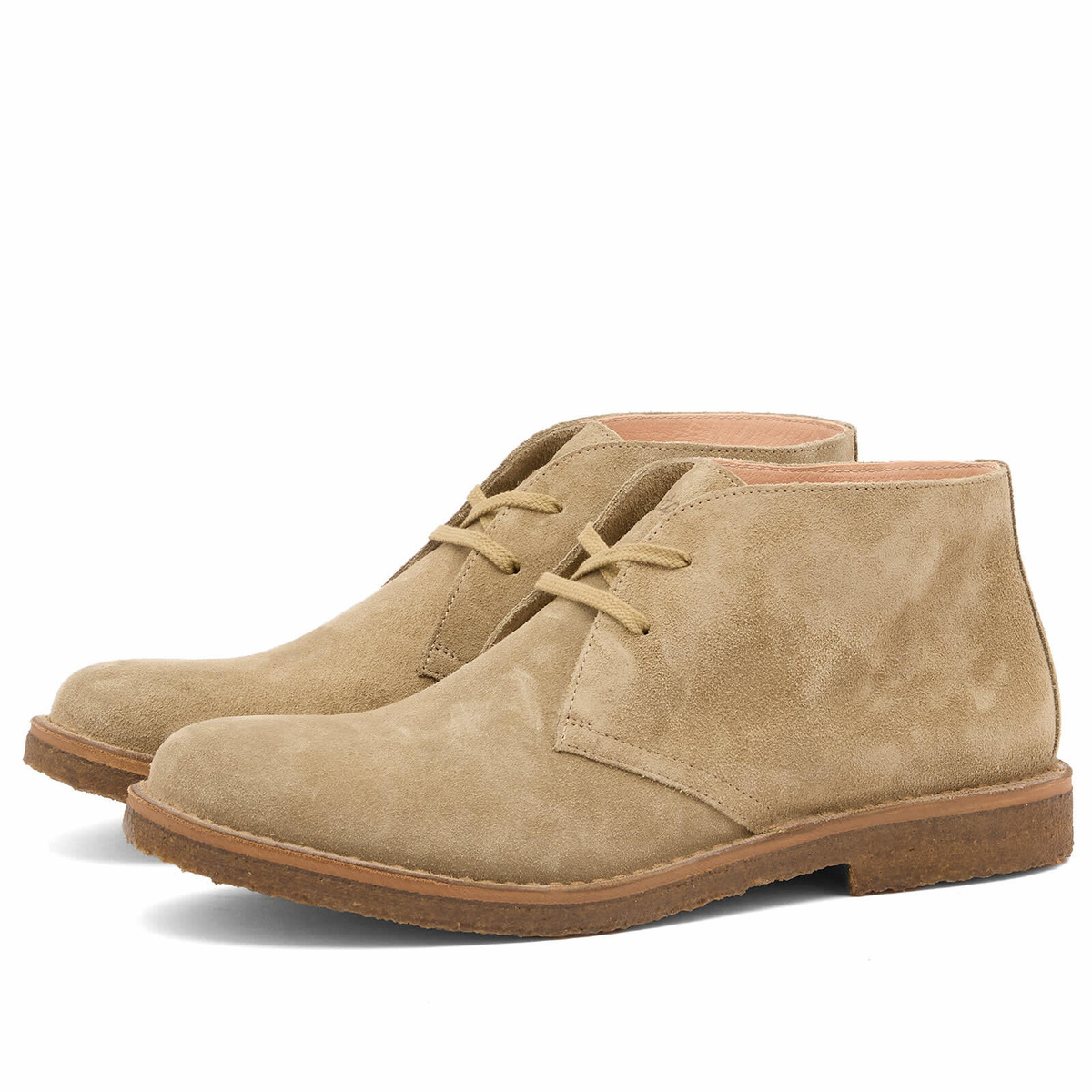 Astorflex Men's Greenflex Suede Boots in Stone