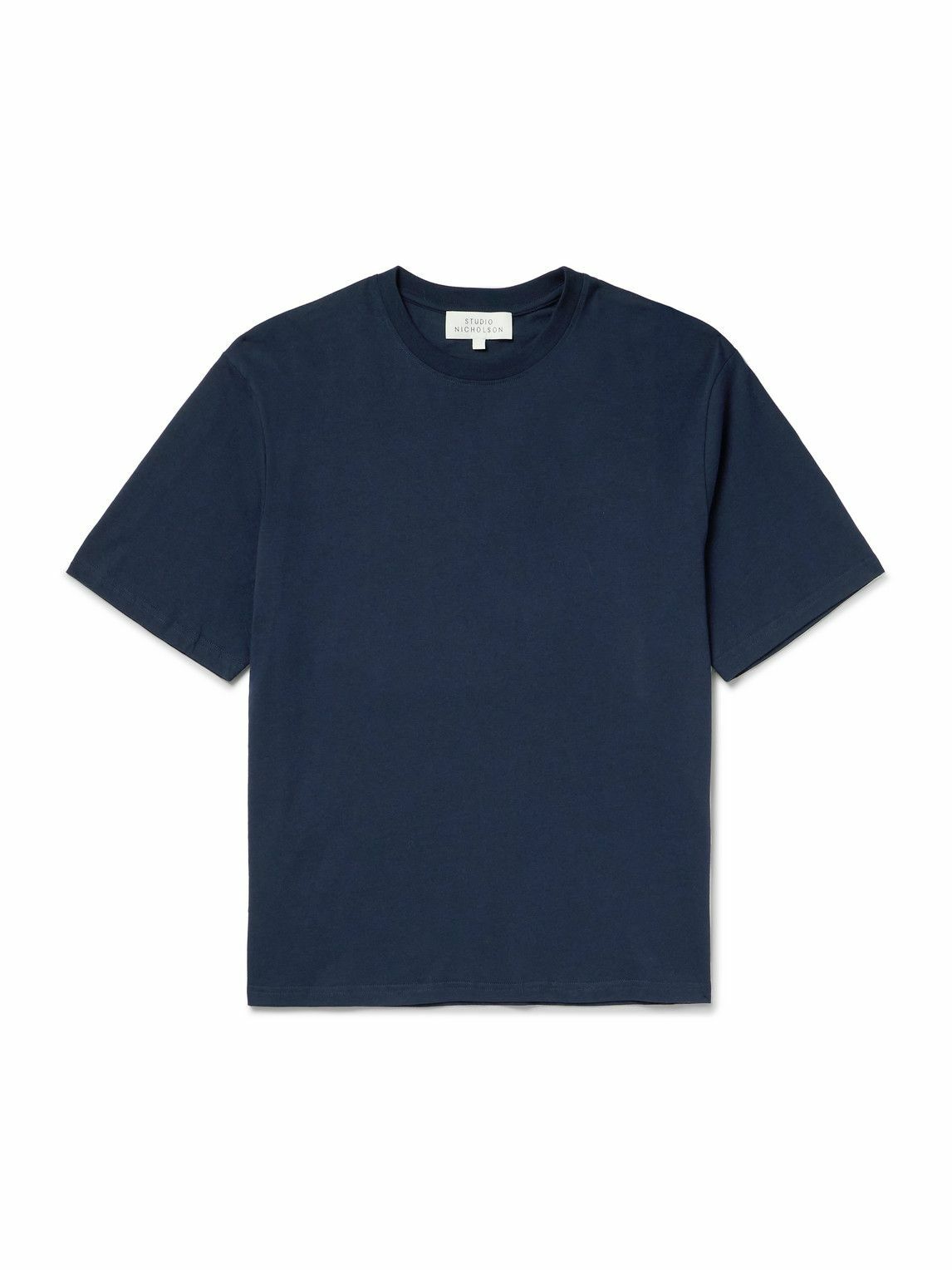 Studio Nicholson Men's Bric T-Shirt in Chestnut Studio Nicholson