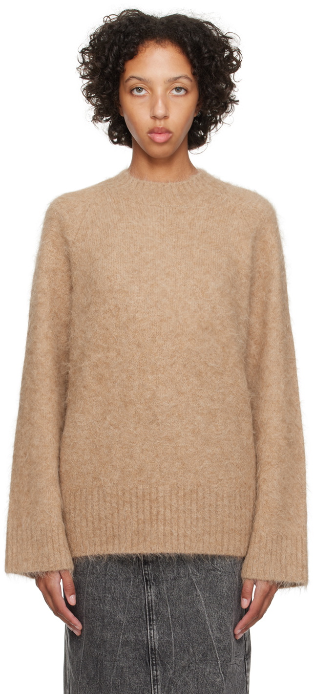 Holzweiler Beige Fure Fluffy Sweater Holzweiler