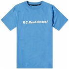 F.C. Real Bristol Men's FC Real Bristol Authentic Team T-Shirt in Blue