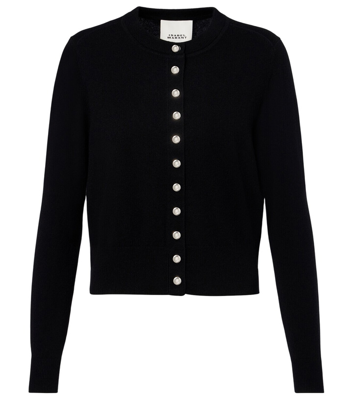 Photo: Isabel Marant Idesia wool and cashmere cardigan