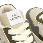 A.P.C. x Lacoste Sneakers in Khaki