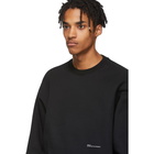 OAMC Black Hi Crewneck Sweatshirt