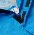 Vetements - Printed Shell Half-Zip Jacket - Men - Blue