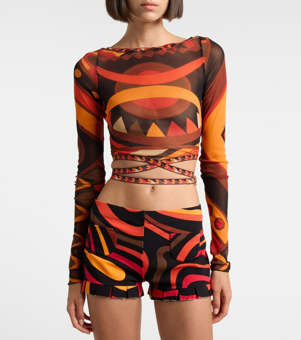 Pucci Marmo jersey shorts