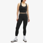 Sporty & Rich Women's SR Bold Sports Cropped Tank in Black