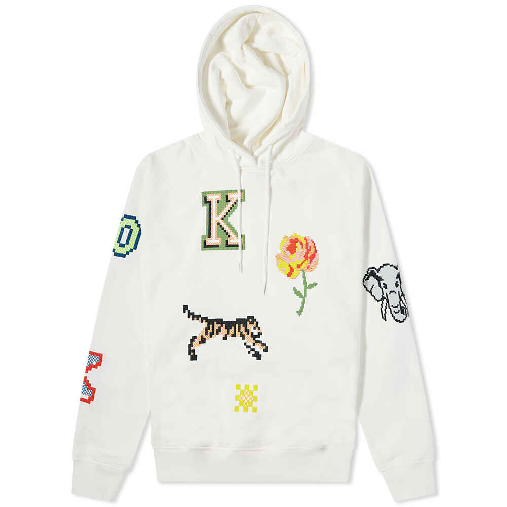 Off white patches store hoodie