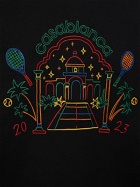 CASABLANCA - Crayon Temple Cotton Sweatshirt
