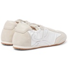 Loewe - Ballet Leather and Suede-Trimmed Nylon Sneakers - White