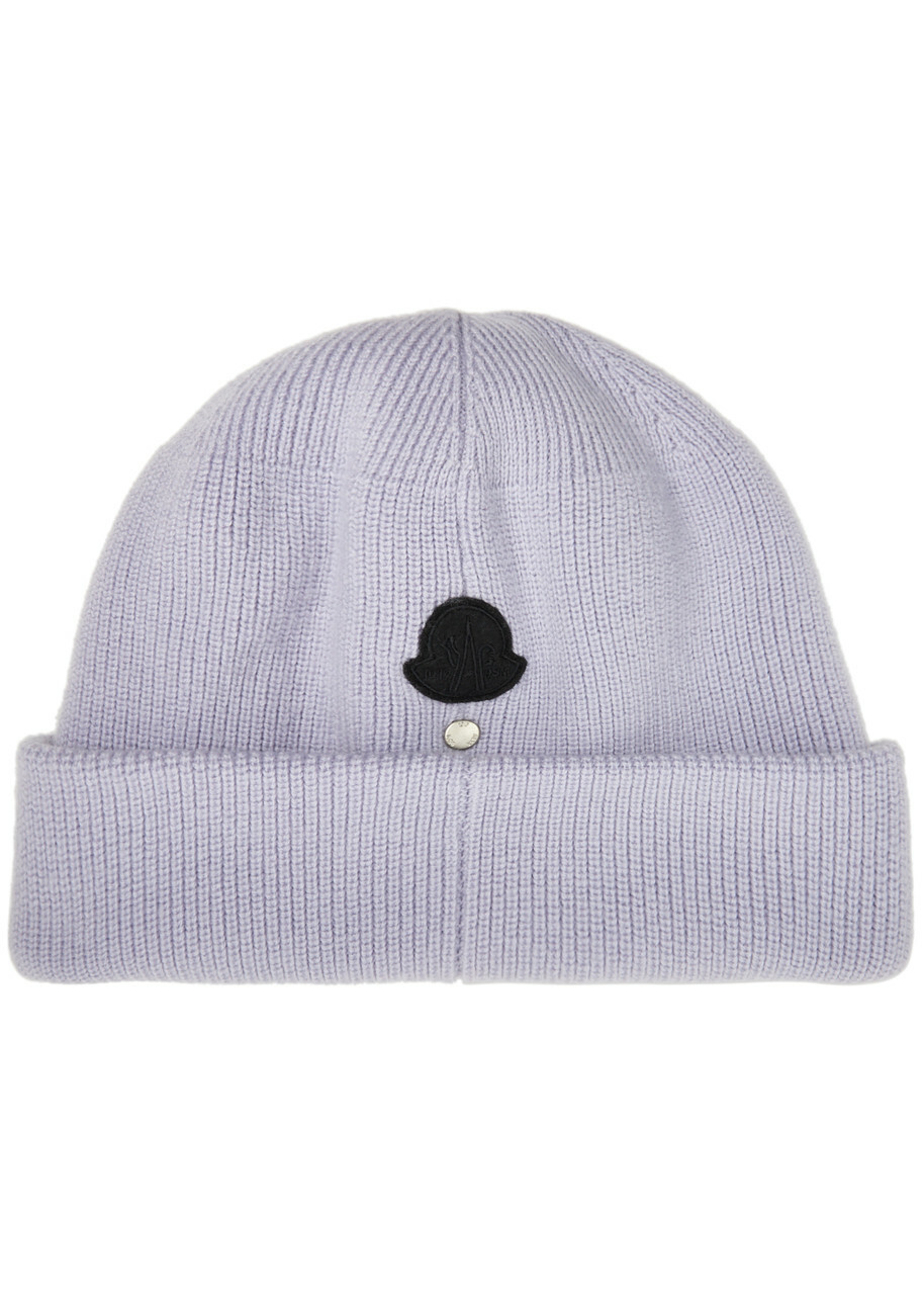 Moncler Genius 6 Moncler 1017 Ribbed Wool Beanie - Lilac