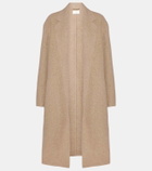 The Row Fedra cashmere and cotton coat