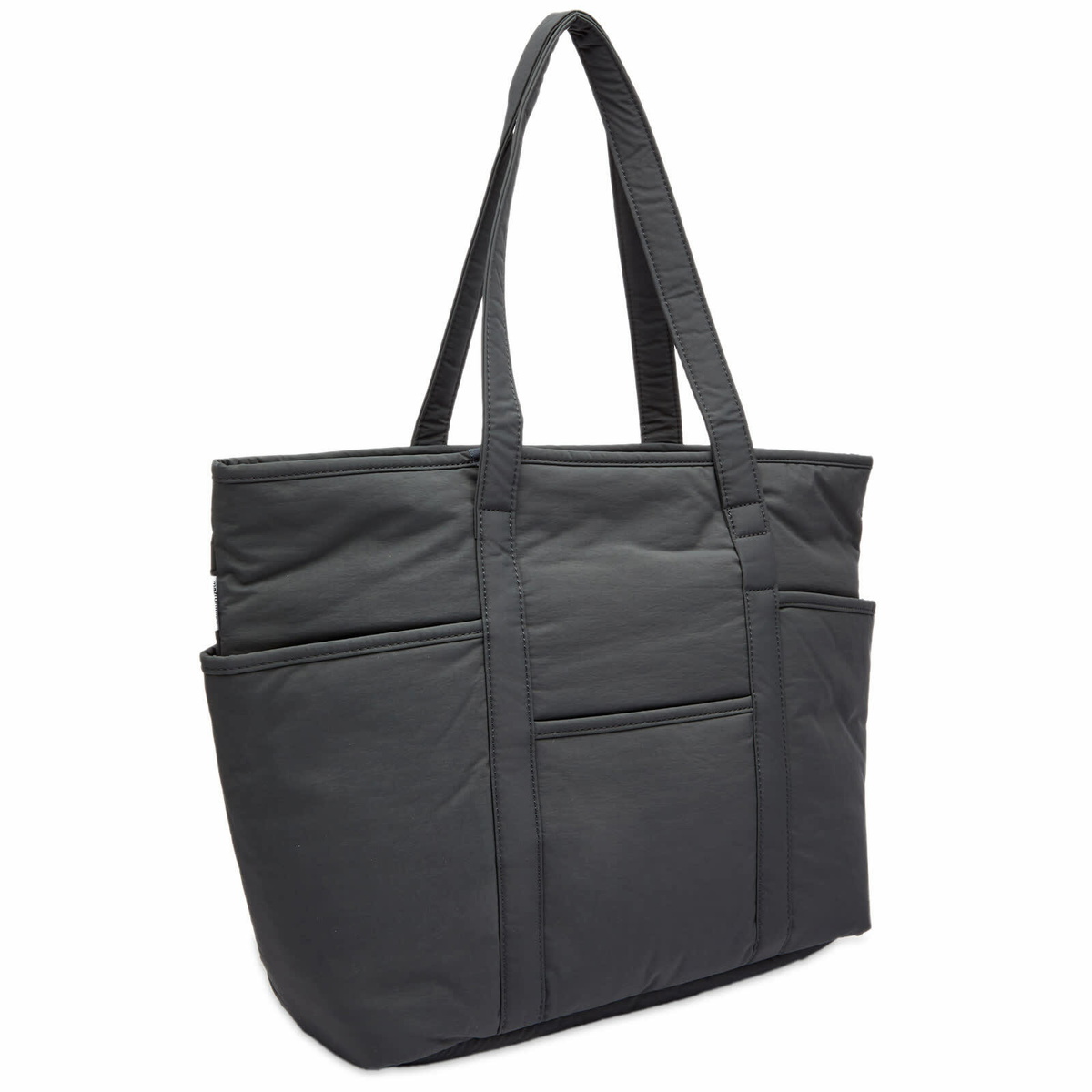Mazi Untitled Cafe Tote Bag in Grey 
