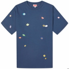Kenzo Men's Fruit Stickers T-Shirt in Midnight Blue