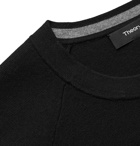 Theory - Panelled Knitted Sweater - Black