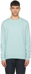 A.P.C. Blue Cotton Sweatshirt