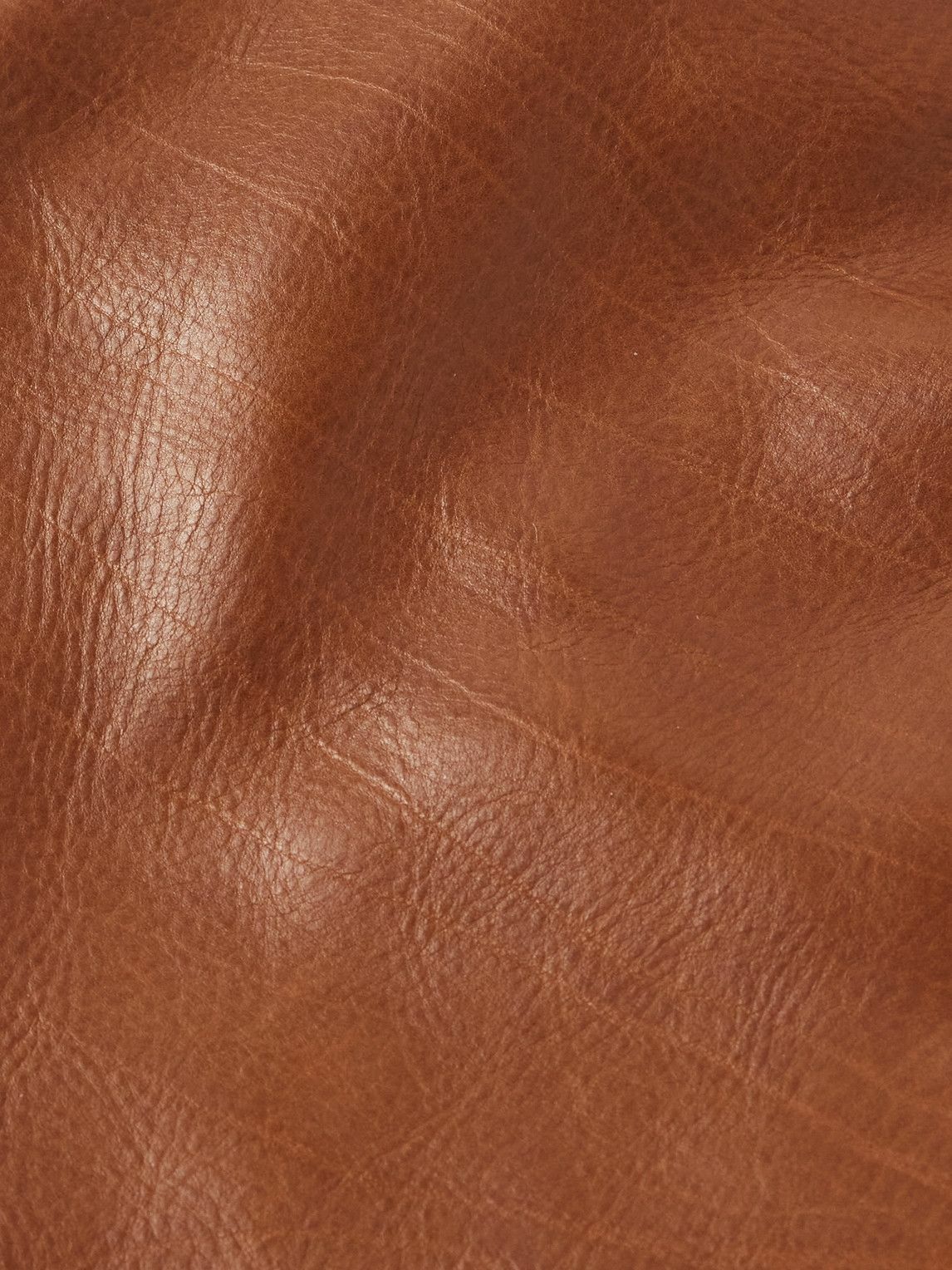 Loro Piana - Shearling-Trimmed Leather Jacket - Brown