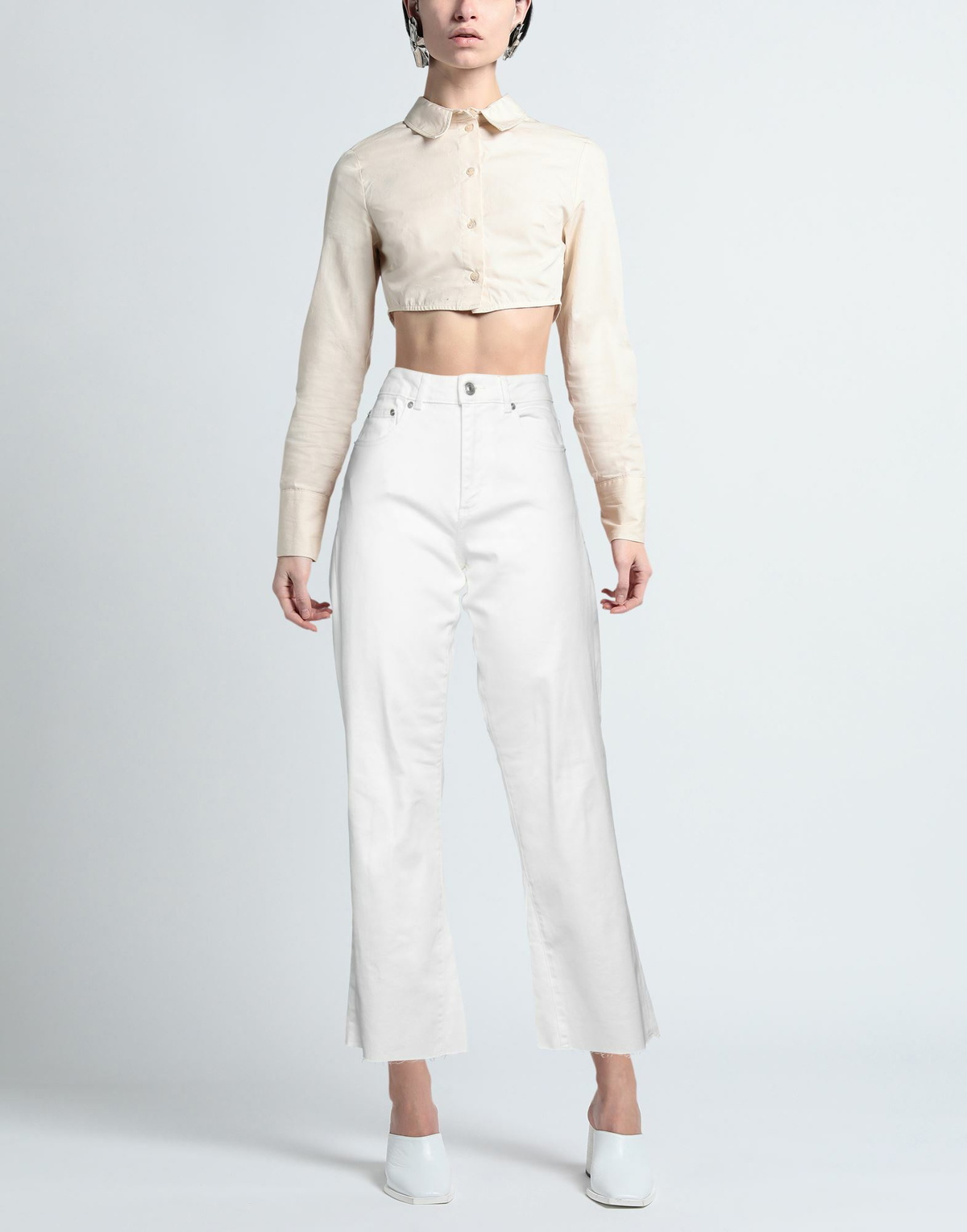 Maje Womens Jeans in White