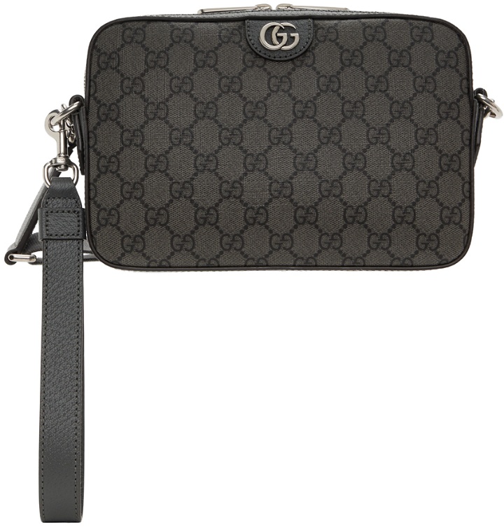 Photo: Gucci Gray Ophidia GG Bag
