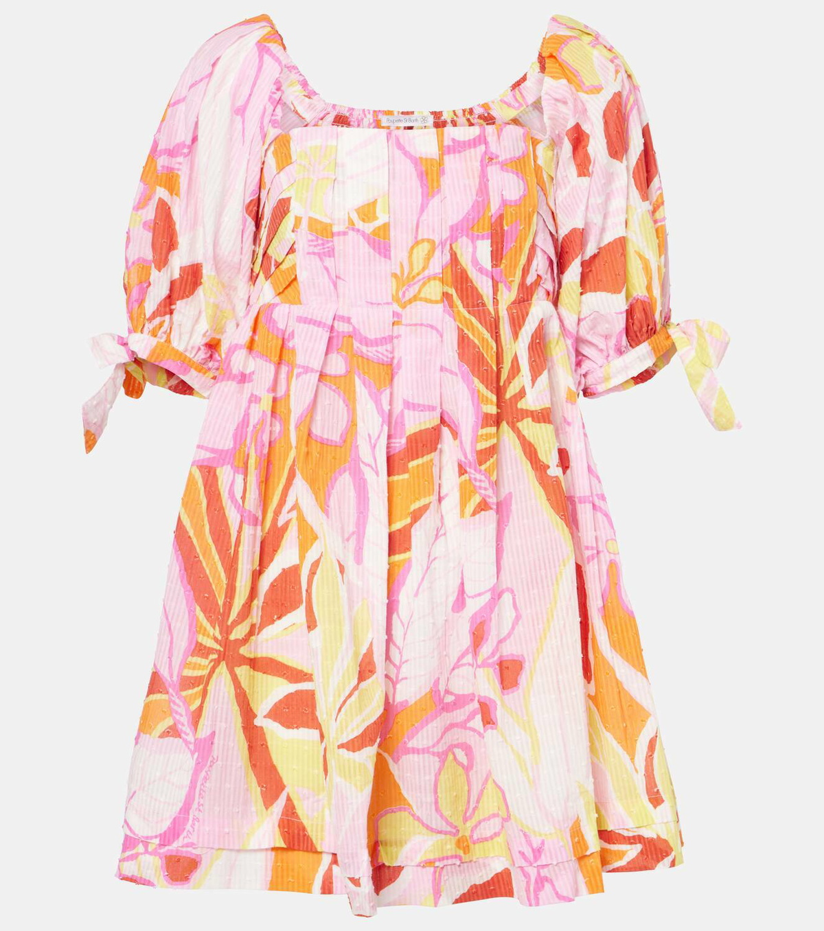 Poupette St Barth Catalina printed cotton minidress Poupette St Barth