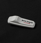 Palm Angels - Embellished Logo-Print Cotton-Jersey T-Shirt - Men - Black