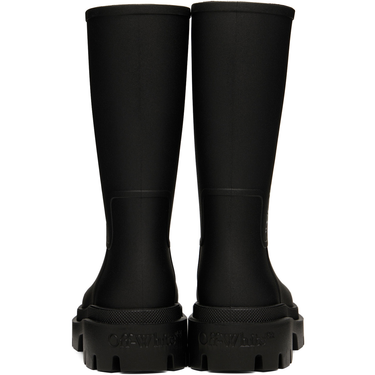 Off-White Black Reboot 'Rainy Days' Boots