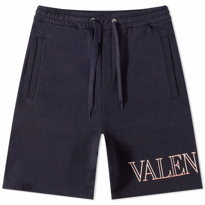 Photo: Valentino Neon Logo Sweat Short