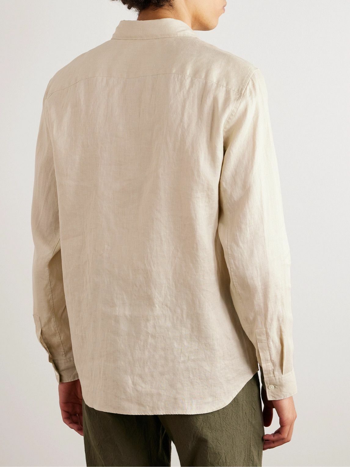 Theory - Irving Linen Shirt - Neutrals