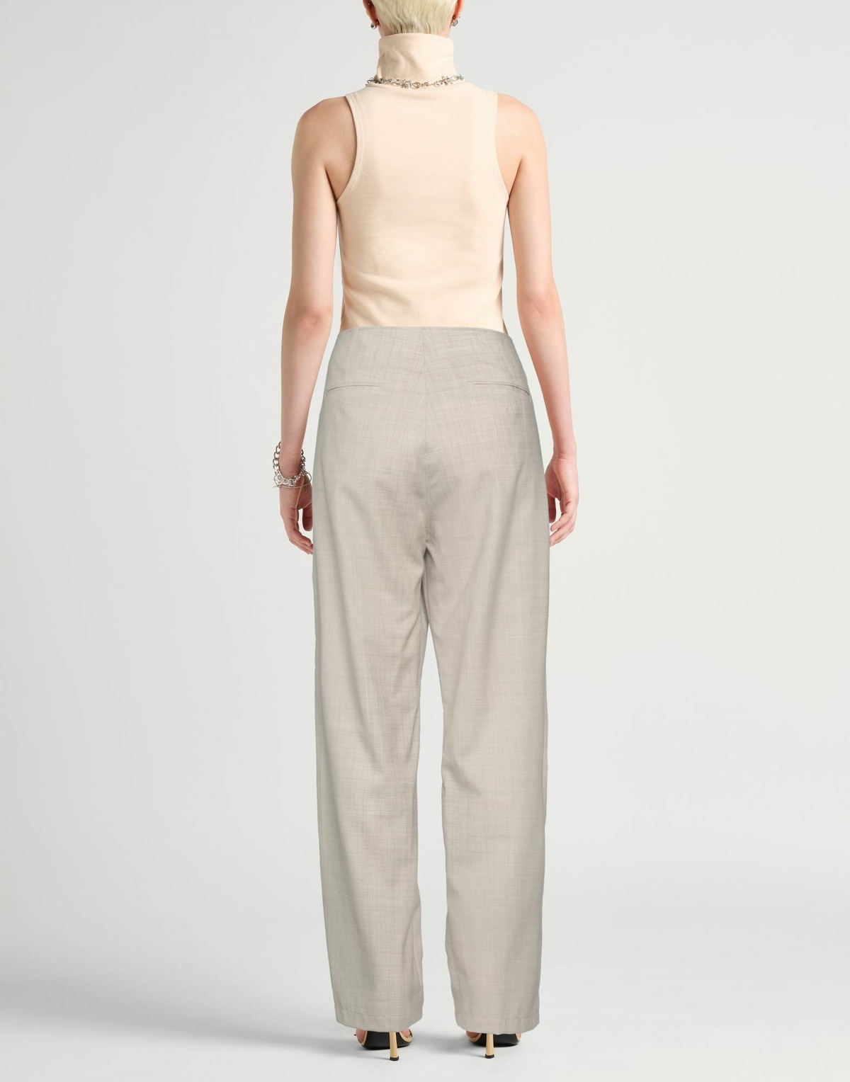 Le 17 Septembre Womens Pants in Beige