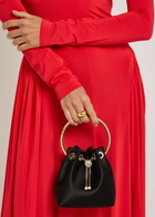 Jimmy Choo Bon Bon Satin Bucket bag - Black - One Size