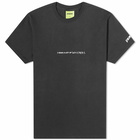 POSTAL Men's Whispers T-Shirt in Black