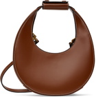 Staud Brown Mini Moon Bag