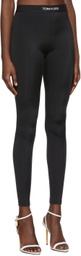 TOM FORD Black Nylon Leggings