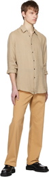 HOPE Beige Keep Trousers