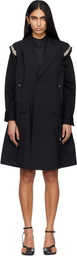 sacai Black Suiting Vest