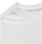 Nike Running - Printed Dri-FIT Cotton-Blend Jersey T-Shirt - White