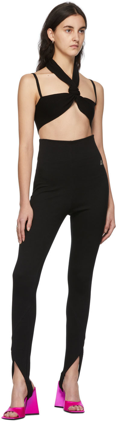 Lace leggings in black - The Attico